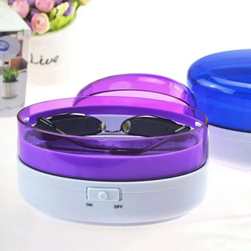 

Dental Razor Brush Ultrasonic Cleaner Bath Timer for Jewelry Parts Glasses Manicure Stones Cutters USB (not include USB plug)