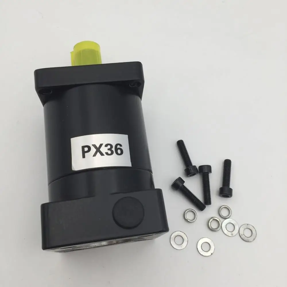 

Nema23 Planetary Gearbox Speed Reducer Ratio 24:1 Carbon steel Gear Shaft 14mm for Flange 57mm Stepper Motor