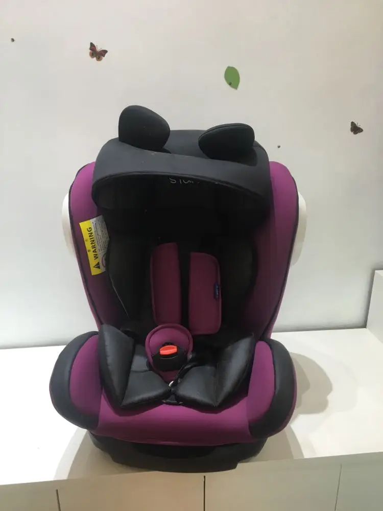 Isofix интерфейс детское автомобильное сиденье безопасности От 0 до 12 лет ECE 3C трансформер детское младенческое автомобильное сиденье безопасности пятиточечный ремень безопасности 0~ 12