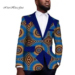 2019 африканские мужские спортивные пиджаки пальто для вечеринок Анкара костюм с принтом куртка на заказ для свадьбы мужской официальный