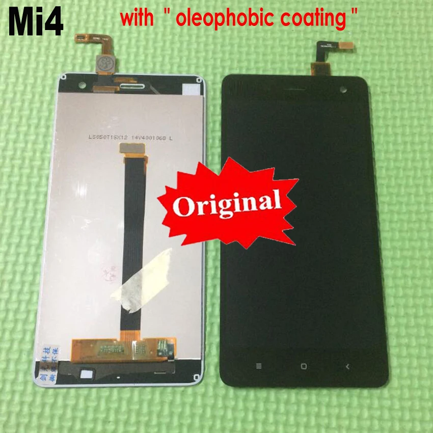 

100% Original Good Full LCD Display Touch Screen Digitizer Assembly For Xiaomi4 M4 Mi4 Smart Cell Phone Replacement Parts