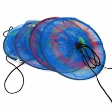 25*65 см мини трехуровневая Складная сеть рыболовная корзина Creel красочные рыболовные снасти для рыбы креветки хранения рыбы Creel