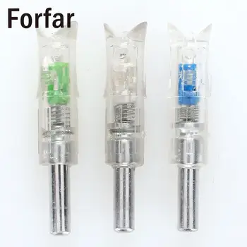 

3pcs Durable Arrow Nock Light Hunting Arrow Outdoor Sports Powerful Arrow Nock Tail 3 Colors Hunting LED Hunting accessories