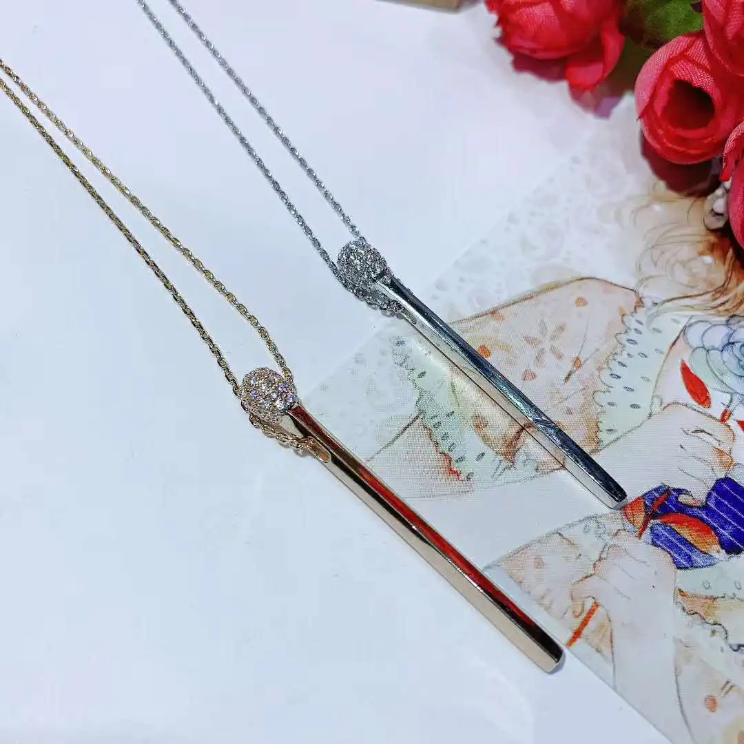 OLOEY креативное Новое серебряное ожерелье цепочка до ключицы трехмерный рычаг кулон женские аксессуары для изготовления украшений