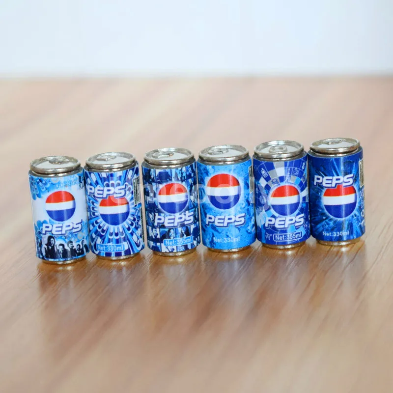 1 set pesi 1/12 мини кукольный домик Миниатюрный супермаркет магазин холодильник ролевые игры Кукла еда напитки мебель украшения аксессуары игрушки - Цвет: 1 set pesi