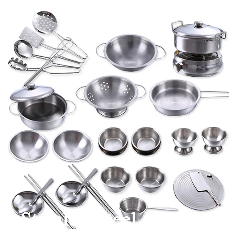 steel kitchen set toy