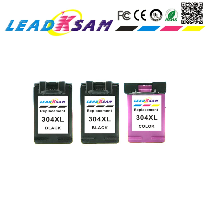 3 хит продаж чернильный картридж для hp 304xl замена 304 Deskjet 3720 3721 3723 3724 3730 3732 3752 3755 3758