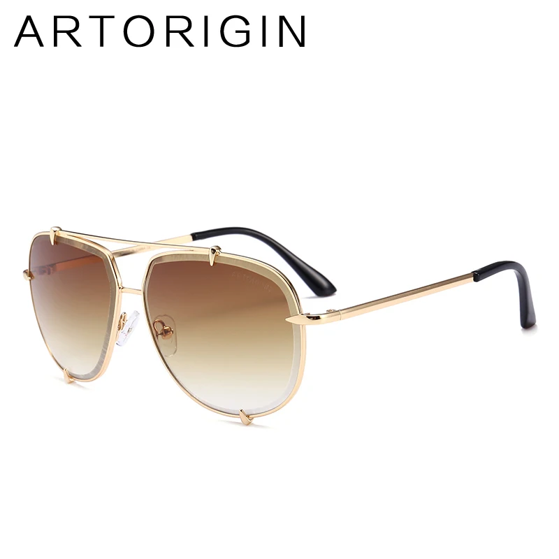 

Aviation Brand Designer Sunglasses Women Anti Reflective Luxury Eyewear Unisex Small Pawls Rim Sun Glasses AT8045