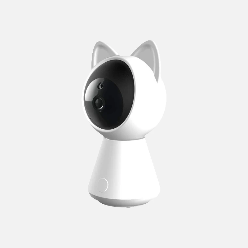  Cute Baby Monitor viewing online Night Vision 2-way-Talk cat Shape Monitor Video Nanny Radio Babysi