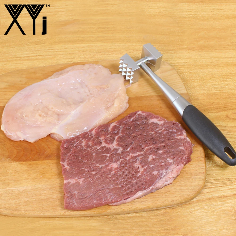XYj Нержавеющая сталь молоток металлический для мяса размягчитель стейк говядина