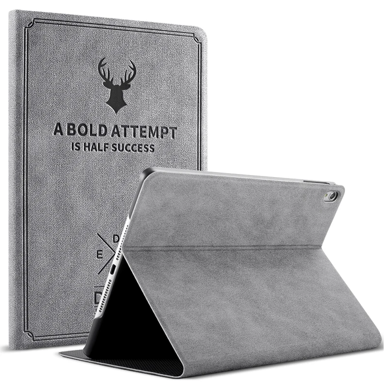 Case for iPad Air 3 10.5 2019 Retro Magnetic Flip Stand PU Leather Smart Cover Auto Sleep Wake Pro 2017 Funda | Компьютеры и офис