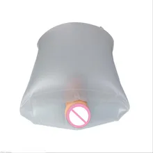 Newest Easy To Store And Clean Inflatable Pillow Male Masturbator Detachable Vagina Sex Doll Adult Products