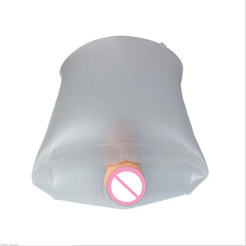 Newest Easy To Store And Clean Inflatable Pillow Male Masturbator Detachable Vagina font b Sex b