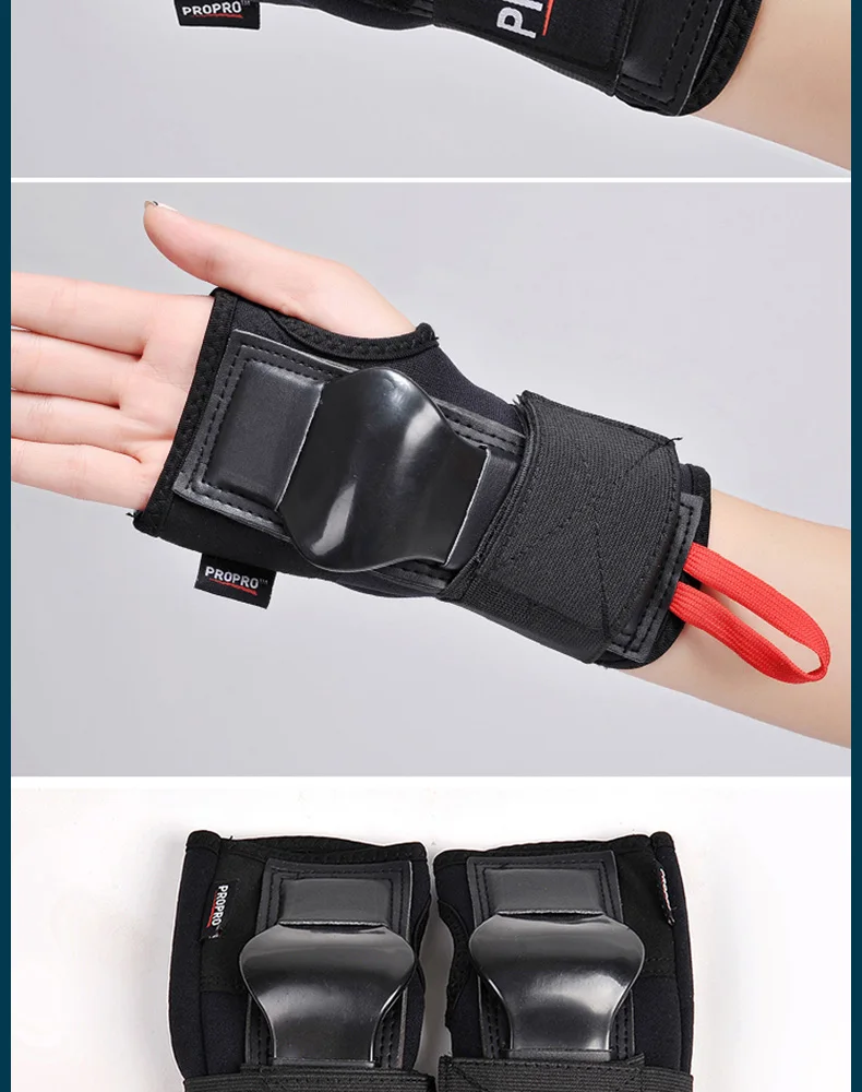 PE Support Palm Pad Protector for Inline Skating Ski Snowboard Roller Gear Protection Wristband Men Women Protector Safety Wrist