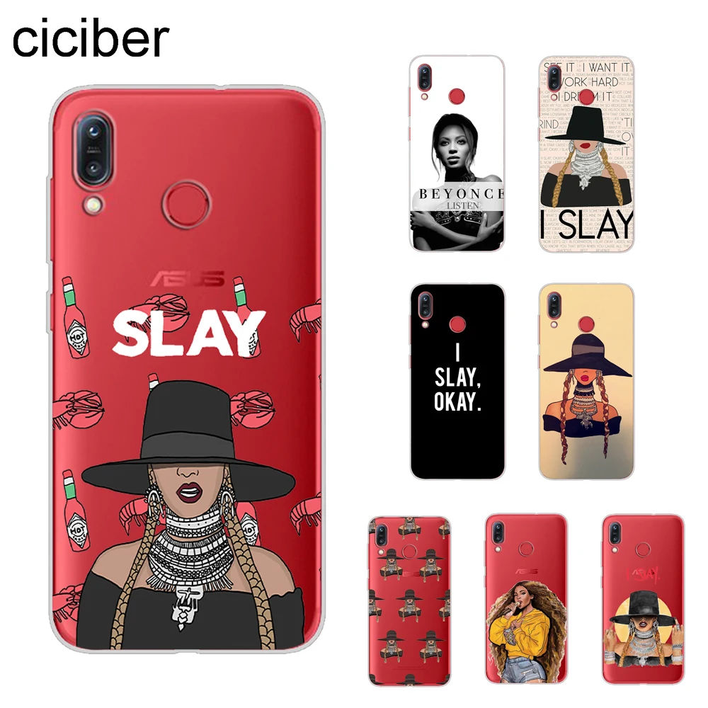

ciciber Pop Music Beyonce Cover For ASUS ZenFone 5 4 3S Max Pro Plus Laser Deluxe Selfie Z Q Lite Phone Case Soft TPU Coque Capa