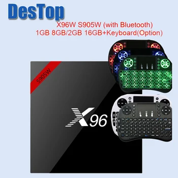 

1pc X96 X96W Android 7.1.2 Amlogic S905W CPU TV Box HD 2.0 Multi-Language WiFi 2.4GHz with bluth 4.0 android tv box X905W