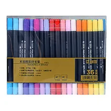 Подходит для письма граффити чувствовать себя комфортно с двумя головками на водной основе краски кисти, маркер ручка, художественная ручка, бодибилдинг ручка