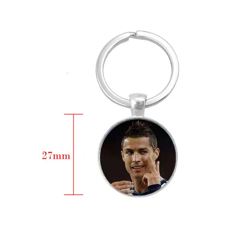 Car Football Key Chain Ronaldo Keyring 