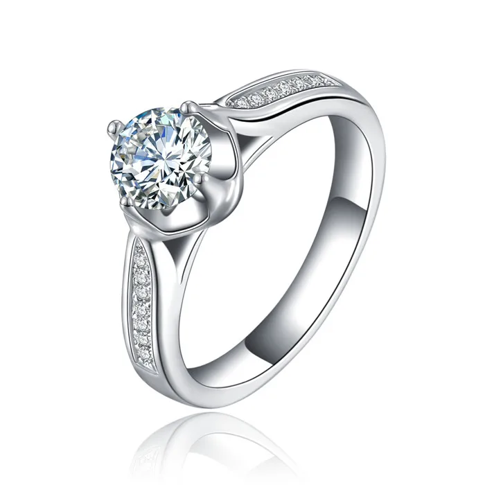 shuangr kate princess wedding rings silver color clear zircon womens fashion jewellery ring b313 - Princess Wedding Ring shuangr kate princess wedding rings silver color clear zircon womens fashion jewellery ring b313 - Princess Wedding Ring