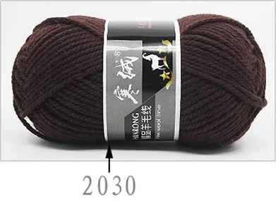 Mylb высокое качество 5 шт = 500 г 60 окрашенная шерсть мериноса вязаная пряжа для вязания крючком свитер шарф свитер защита окружающей среды - Цвет: 30