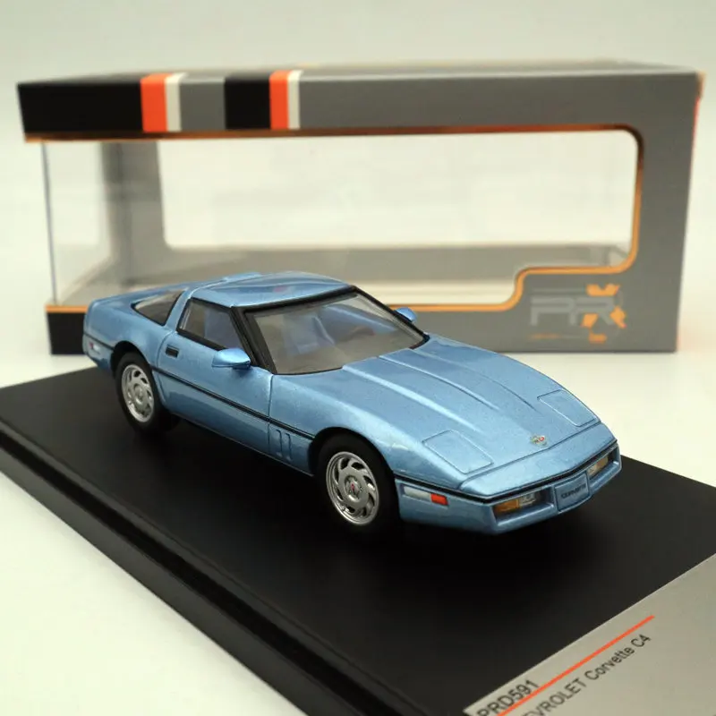 IXO Premium X 1:43 Chevrolet Corvette C2 красный/C4 синий спортивного купе Смола Модели игрушки автомобиля Ограниченная серия коллекции