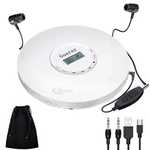 CD Player Portable with Headphones 1400mAh Rechargeable Battery LCD Display Anti-Shock Personal CD Music Disc Walkman Player CD Player Portable with Headphones 1400mAh Rechargeable Battery LCD Display Anti-Shock Personal CD Music Disc Walkman Player