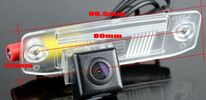 Car Camera For KIA Sportage R 2011~2015 High Quality Rear View Back Up Camera For Fans Use  CCD + RCA size