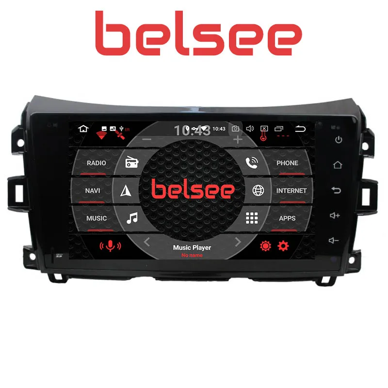 Belsee для Nissan NP300 Navara 2014 2016 PX5 Восьмиядерный стерео Android 8 0 автомобильное радио GPS