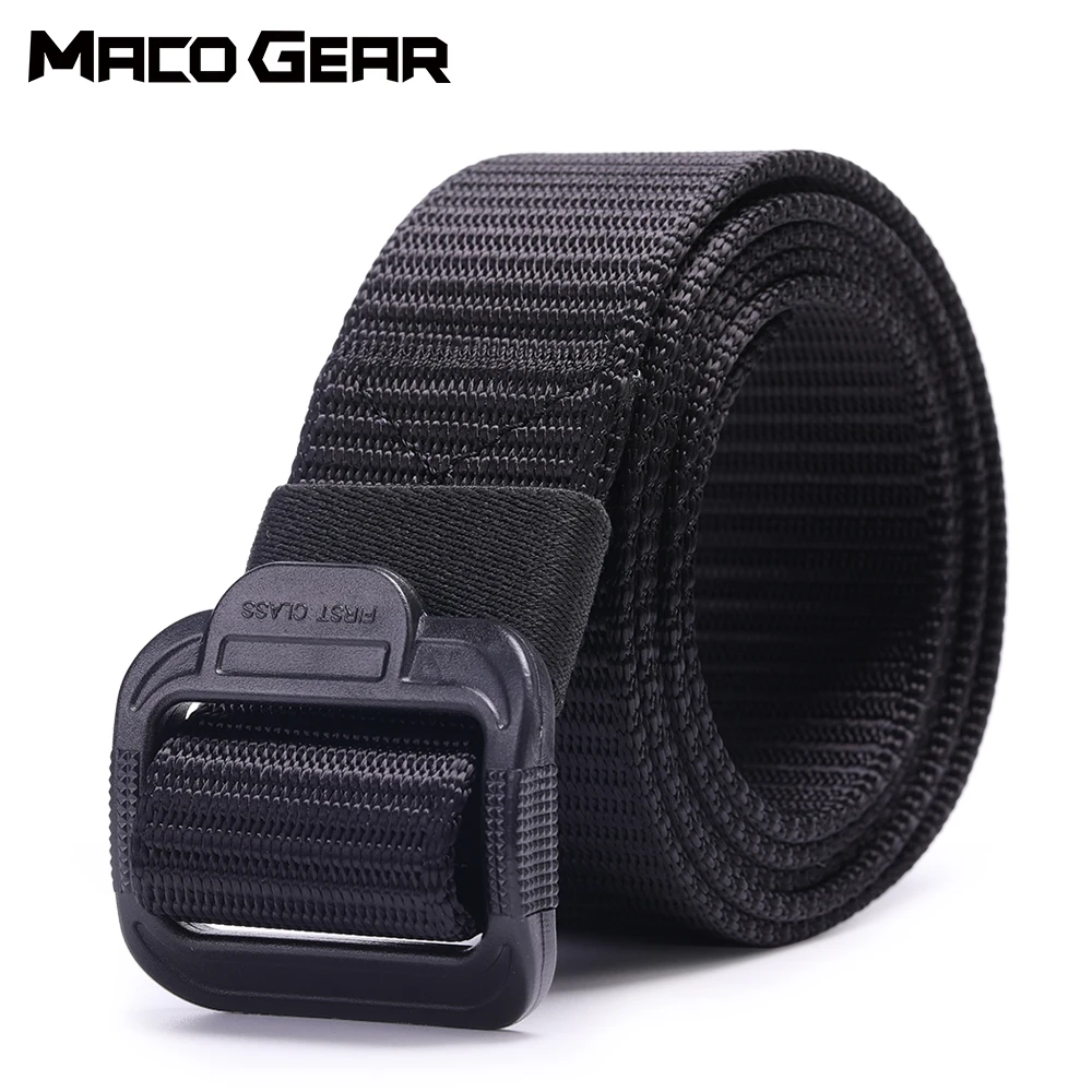 

Nylon Tactical Belt Military Police Waist Support Sports Outdoor Swat Hunting Training Camping Combat Army Waistban Accessories