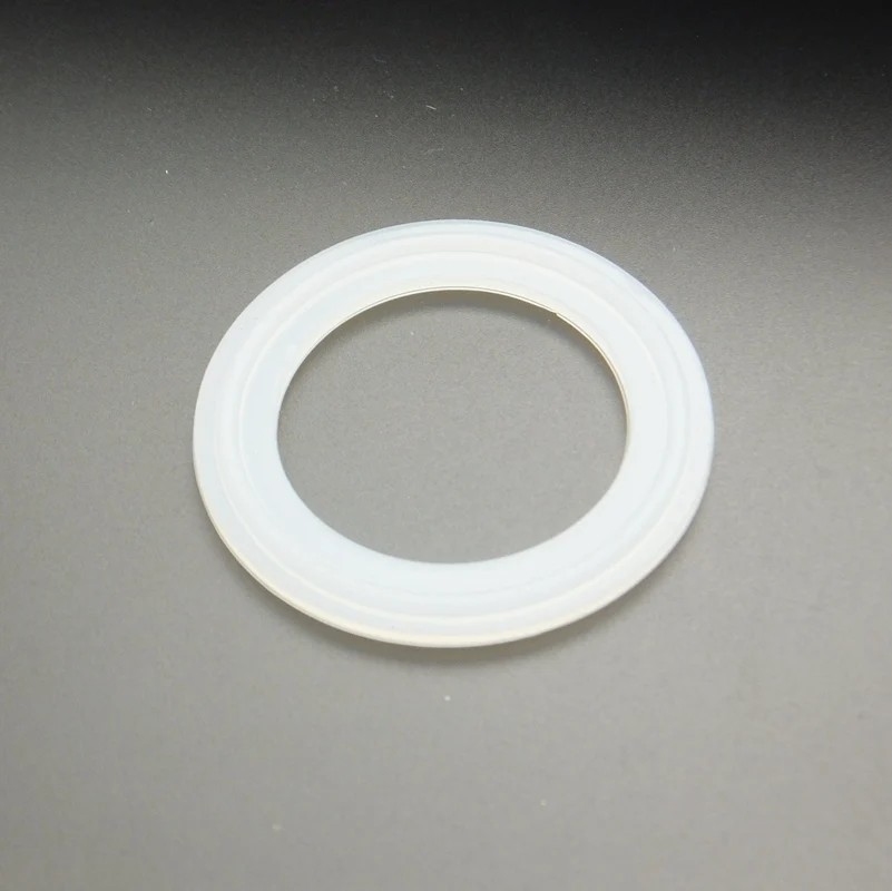 

5PCS Fit 45mm Pipe x 64mm Ferrule OD Sanitary 2" Tri Clamp Ferrule Silicone Sealing Strip Gasket Ring Washer For Homebrew