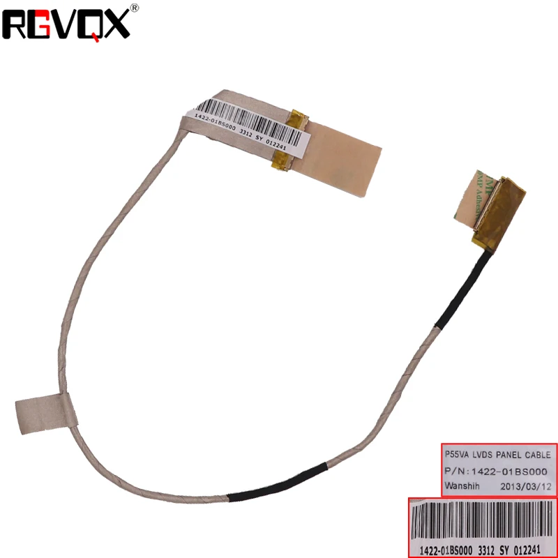 

New Laptop LCD Cable For ASUS P55VA P55V P55A P55 PN:1422-01BS000 Screen LVDS Connector