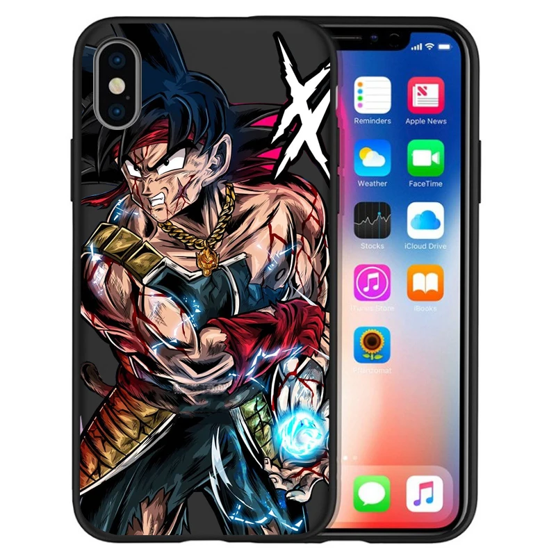 Роскошный чехол для iPhone X Goku Dragon Ball Super Saiyan vegeta Дракон 5 5S 6 6 S 7 8 Plus X XS Макс Мягкий силиконовый чехол случае Etui - Цвет: 17