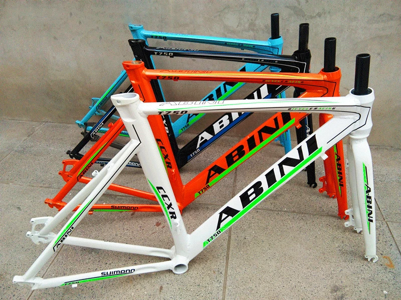 

Stock limitied Abine 700c*51cm aluminum alloy frame with front fork for road bike disc brake bicycle frame