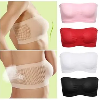 

VIN Beauty Fashion Comfortable Sexy Basic Underwear Tube Top Summer Female Strapless Bra Bras