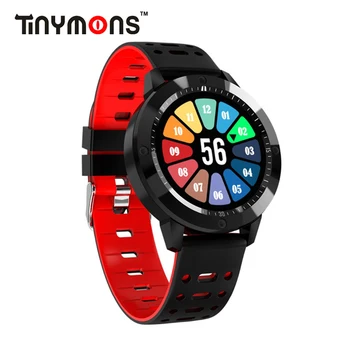 

Tinymons CF58 Color Screen Heart rate Smart Band Blood pressure oxygen monitor Multi Sport modes fitness tracker smart bracelet