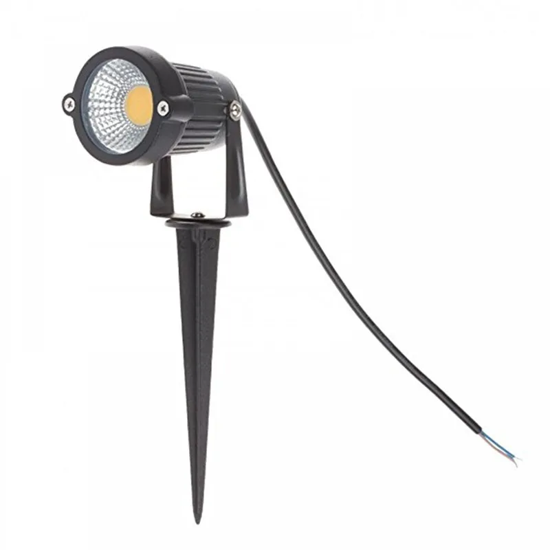 

High power Outdoor Decorative Lamp Lighting 5W COB LED Landscape Garden Wall Yard Path Light Warm Cool White DC 12V with Spike