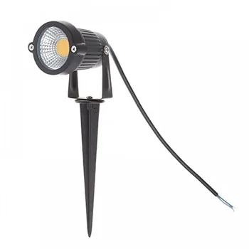 

High power Outdoor Decorative Lamp Lighting 5W COB LED Landscape Garden Wall Yard Path Light Warm Cool White DC 12V with Spike