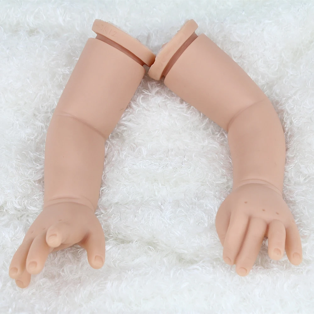 NPKDOLL силиконовая кукла Reborn Bebe пустые наборы кукол сделай сам 22 дюйма Реалистичная