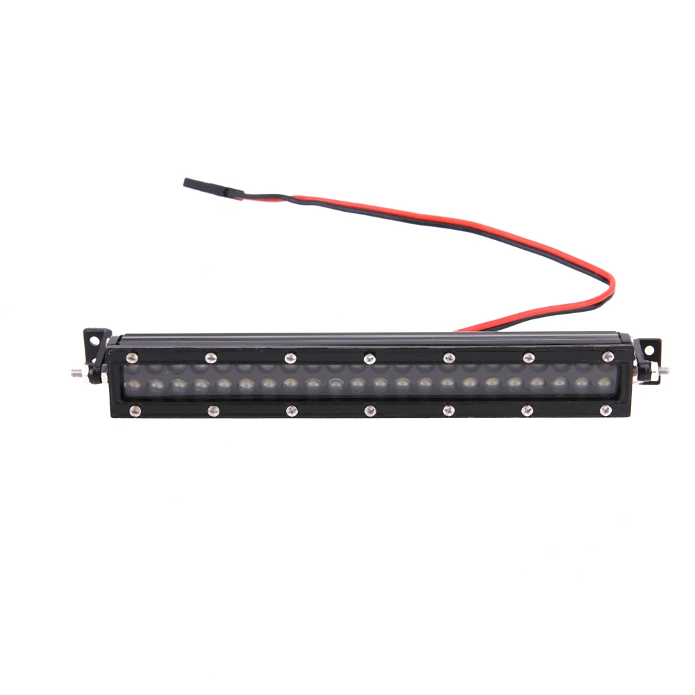 

RC Car LED Light Bar Metal LED Light Bar for HSP 1/10 1/8 RC 4WD Tamiya Axial SCX10 D90 Model