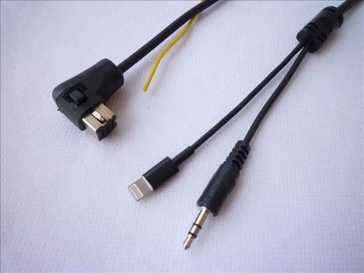 New 4 Feet 3.5mm AUX Input Cable To Pioneer IP-BUS AUX Input Adapter Cable