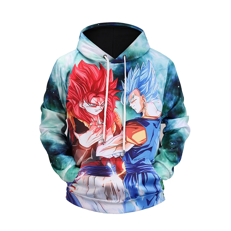 Unisex Hot Anime Coat Men Super Saiya Vegeta Printed 3D ...
