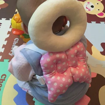 

Cotton Baby Head Protection Pad Toddler Headrest Neck Cute Wings Nursing Drop Resistance Cushion Baby Fall Protection Pillowcase
