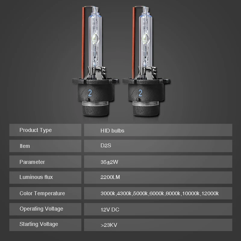 Лампа Ксеноновая 35 Вт D1S D1R D2S D2R D3S D3R D4S D4R HID 4300k 6000k 5000K 8000k 12000k 3000k автомобильный