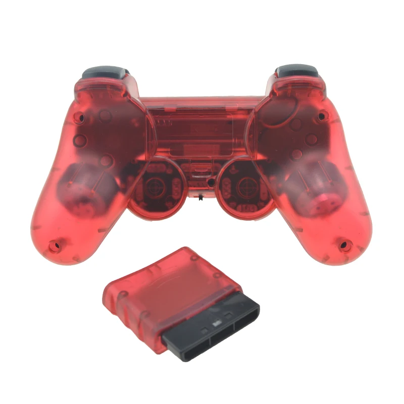 Bezprzewodowy pad do gier dla Sony PS2 kontroler dla Playstation 2 joysticka konsoli podwójne wibracje Shock Joypad bezprzewodowy Controle -