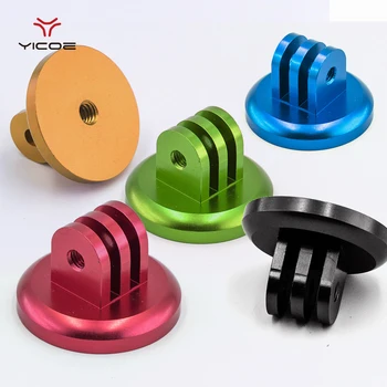 

CNC Aluminum Mount Alloy Tripod Adapter For Go Pro 6 5 4 3+ SJCAM SJ4000 Xiaomi Yi 4K Gopro Hero Action Sport Camera Accessories