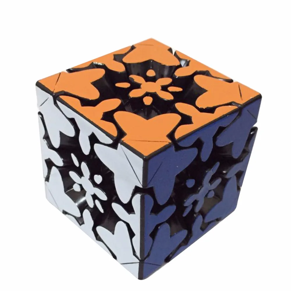 Новейший Fangcun Rapid 3x3x3 Mixup gear Cube термопереводной принт 3D пазл часы-кольцо с крышкой игрушки специальные игрушки для детей без стикксов