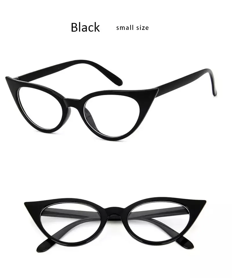 2019 очки оправа женские очки прозрачные очки глаз кошачий глаз очки винтажные прозрачные очки Горячая крутая ПК модная рамка