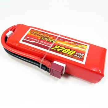 

11.1V/3S 2200mAh 30C LiPO Battery Burst 60C High Rate RC model Lipoly power pack
