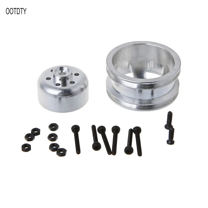 

WPL B14 B24 B16 B36 JJRC Q60 Q61 Four-Six-Drive Single Tire Hub Metal Wheel DIY Upgrade Accessories