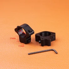 Ohhunt Hunting Accessories 25 4mm 1 2PCs Med Profile Dovetail Rings Tactical Riflescope 11mm Rail Scope